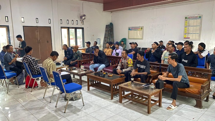 Persiapan panitia dalam penjaringan pemilih keterwakilan Pilkades PAW Desa Batusari